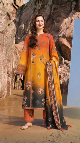 Bana Dora Premium Linen – 3PC Suit BD-L-5001