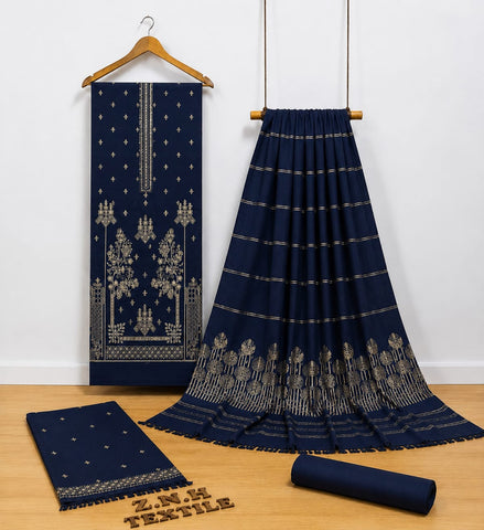 Bana Dora Premium Lawn – Embroidered 3PC Suit BD-5004