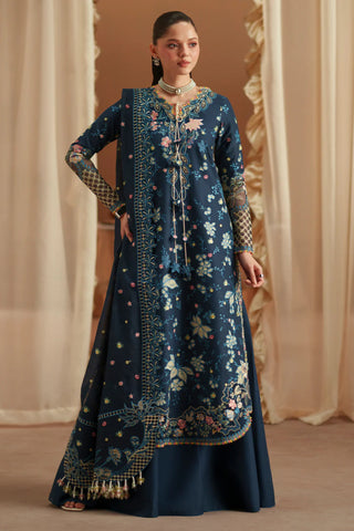 3PC Unstitched Festive Embroidered Suit