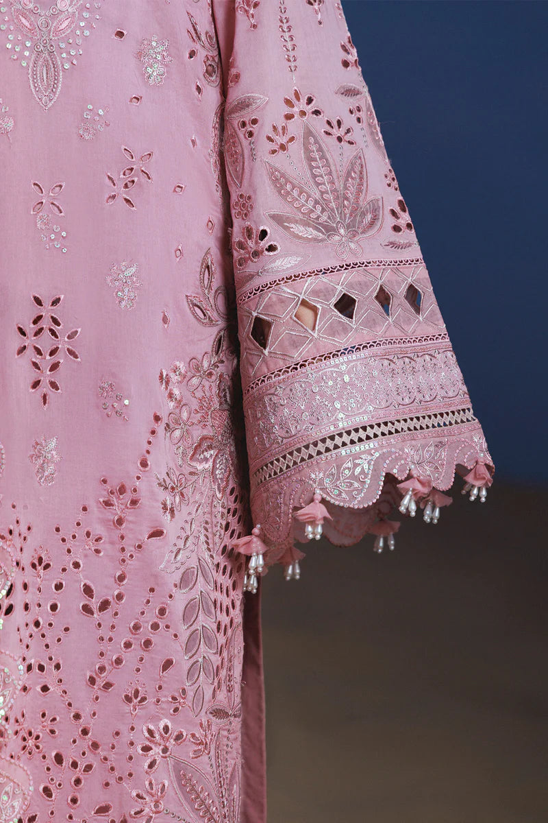 3PC Unstitched Festive Embroidered Suit