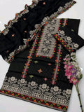 Graceful Embroidered Lawn 3PC