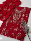 Elegant Gotta Embroidered Lawn 3PC