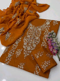 Elegant Gotta Embroidered Lawn 3PC