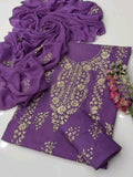 Elegant Gotta Embroidered Lawn 3PC