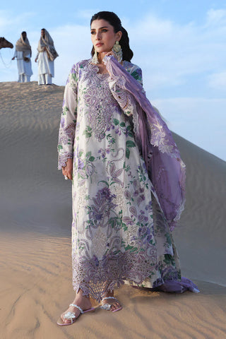 3PC Unstitched Festive Embroidered Suit