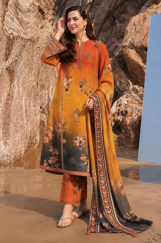 Bana Dora Premium Linen – 3PC Suit BD-L-5001