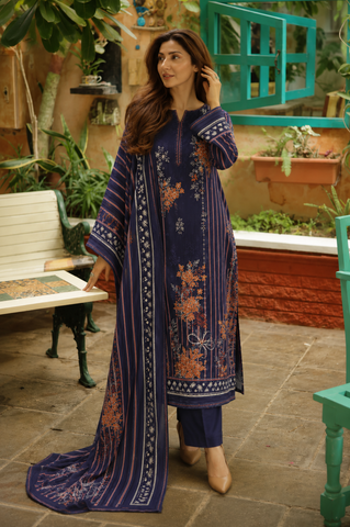 Bana Dora Premium Linen – 3PC Suit BD-L-5008