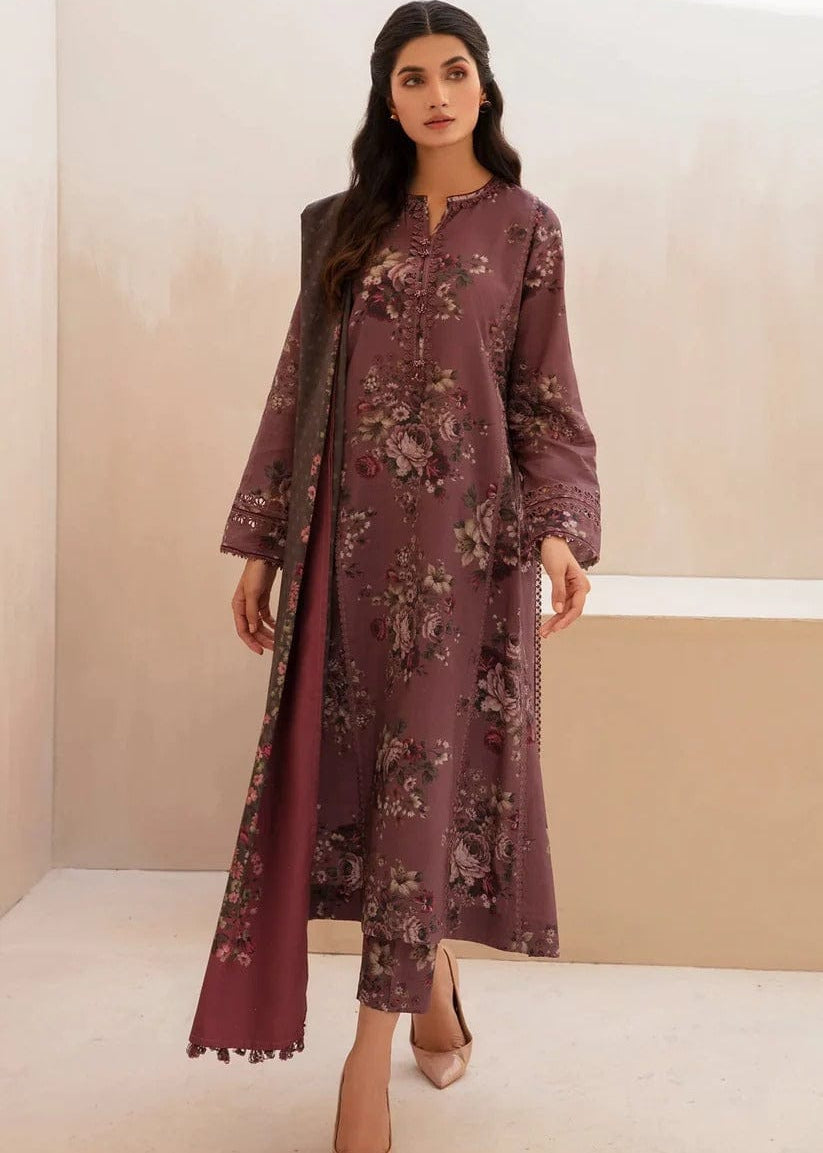Premium Floral Printed Lawn 3PC