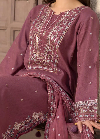 Premium Fancy Embroidery Lawn 3pc
