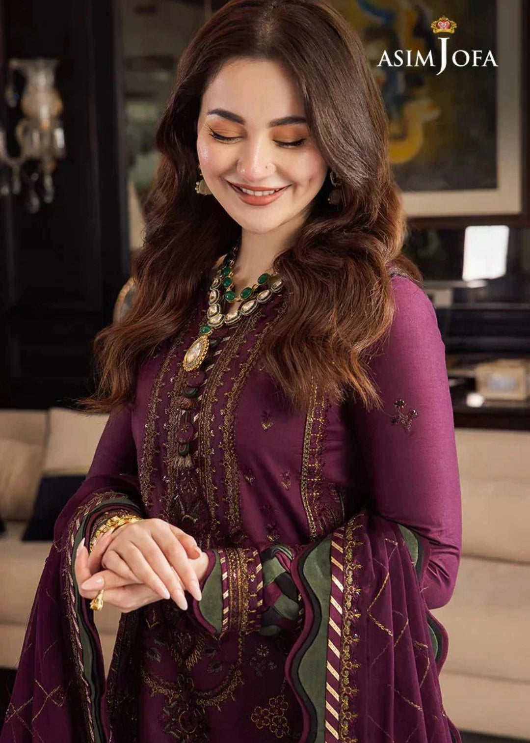 Premium Fancy Embroidery Lawn 3pc