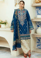 Premium Fancy Embroidery Lawn 3pc