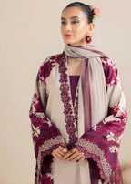 Premium Fancy Embroidery Lawn 3pc