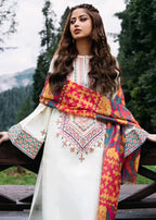 Premium Fancy Embroidery Lawn 3pc