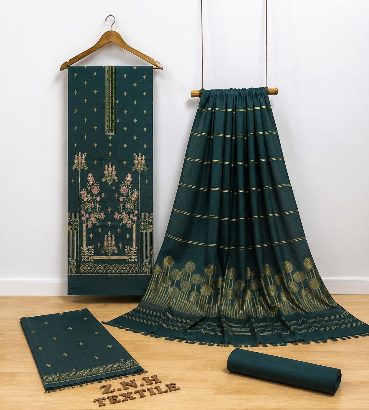 Bana Dora Premium Lawn – Embroidered 3PC Suit BD-5005