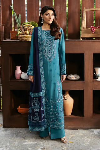 3PC Unstitched Festive Embroidered Suit