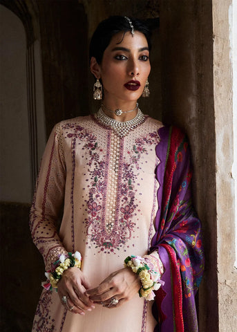 3PC Unstitched Festive Embroidered Suit