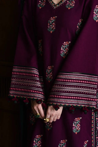 3PC Unstitched Festive Embroidered Suit