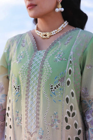 3PC Unstitched Festive Embroidered Suit